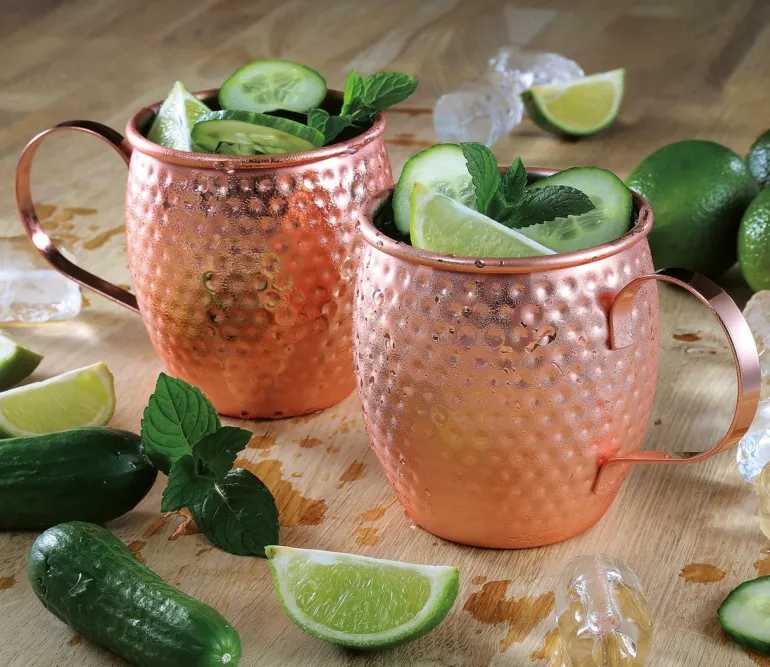 Becher MOSCOW MULE Hammerschlag