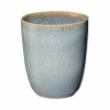 Becher, denim D. 8,5 cm, H. 9,5 cm, 0,25 l.
