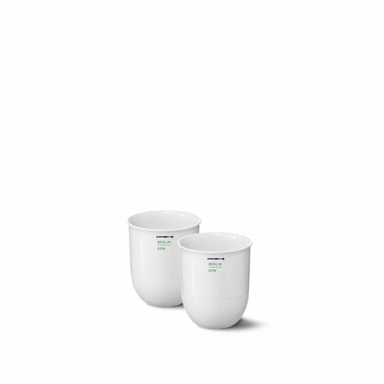 Becher Duo-Set No.0 LAB Weiss