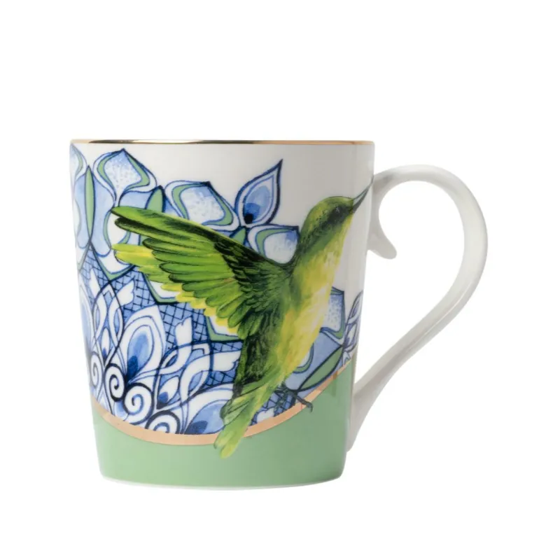 Becher Mandala Huming bird
