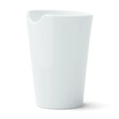 Becher mit Biss, weiß