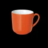 Becher mit Henkel 0,45 l Koralle Solid Color
