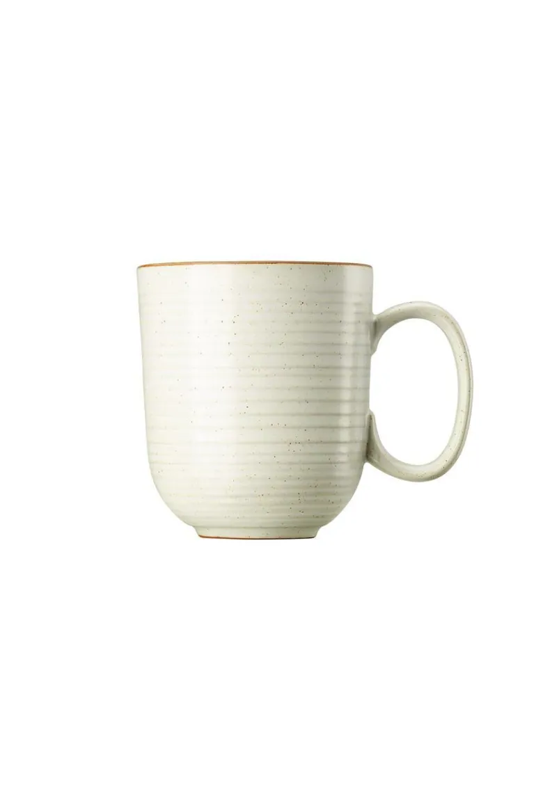 Becher mit Henkel, 0,4 l, Nature / Sand