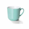 Becher mit Henkel 0,45 l Türkis Solid Color