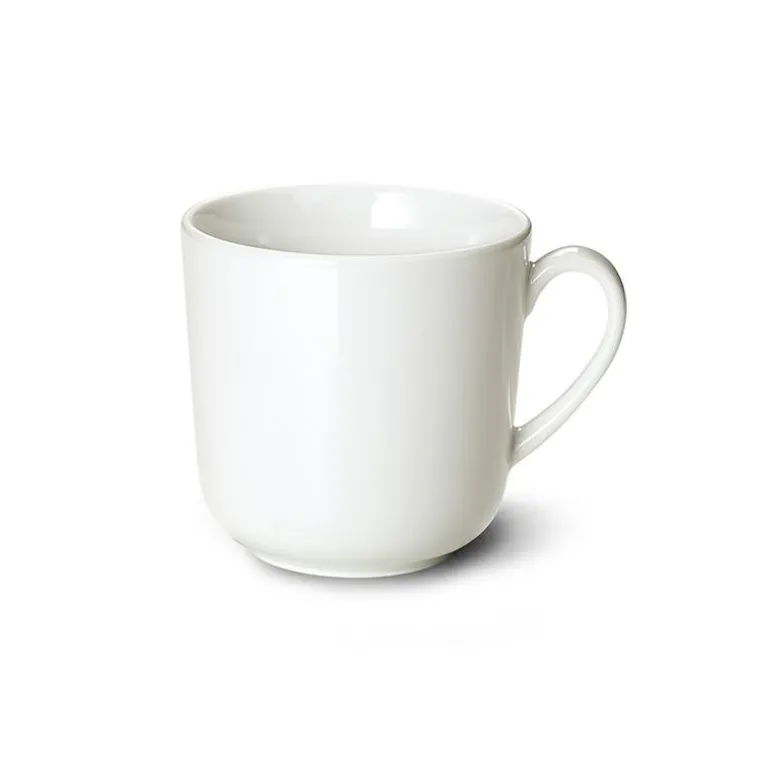 Becher mit Henkel 0,32 l Weiß Solid Color