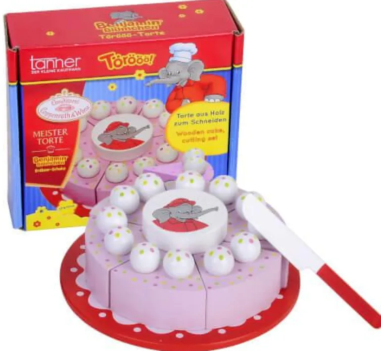 Benjamin Blümchen Torte zum Schneiden