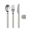 Besteckset Silueta 3-teilig - Nordic White