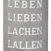 Beton Flaschenkühler „Leben lieben"