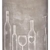 Beton Weinkühler „Flasche+Glas"