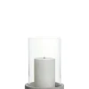 Betonwindlicht „Augenblick", D 12cm H 20cm