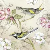 BIRDS SYMPHONY cream Lunch-Servietten L 904460