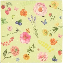 Blatt & Blüte - Bienenwachstücher