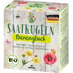 Blatt & Blüte - 4er Saatkugeln Bienenglück
