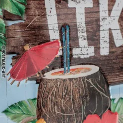 Blechschild 20 x 30 cm Tiki Bar