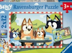 Bluey Familienzeit - Puzzle 2x12 Teile