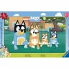 Bluey Und Ihre Familie - Rahmenpuzzle 15 Teile