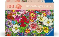 Blumenfenster - Puzzle 100 XL Teile