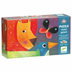 Bodenpuzzle: Tierparade, 36 Teile