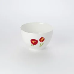 Bol 0,40 l 12,5 cm Impression Mohn Rot Fine Bone C