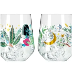 Botanic Glamour Gin Tumbler 2er 7 8 GWAW H23
