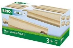 BRIO® 1/2 Gerade Gleise (A1) 33334