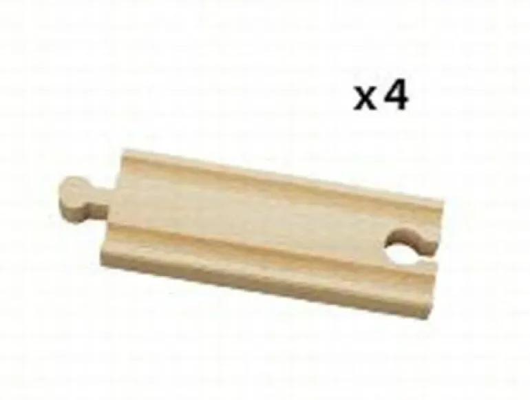 BRIO® 1/2 Gerade Gleise (A1) 33334