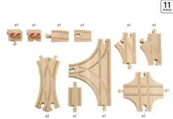 BRIO® Schienen- und Weichensortiment 33307