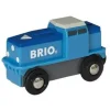BRIO® World Blaue Batterie Frachtlok 33130
