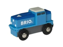 BRIO® World Blaue Batterie Frachtlok 33130