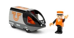 BRIO® World Orange-schwarzer Reisezug 36047