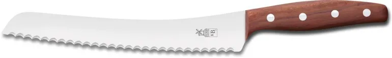 Brotmesser Beidhänder "KB2", Griff Pflaume - Rostf