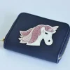 Börse Einhorn mittel blau