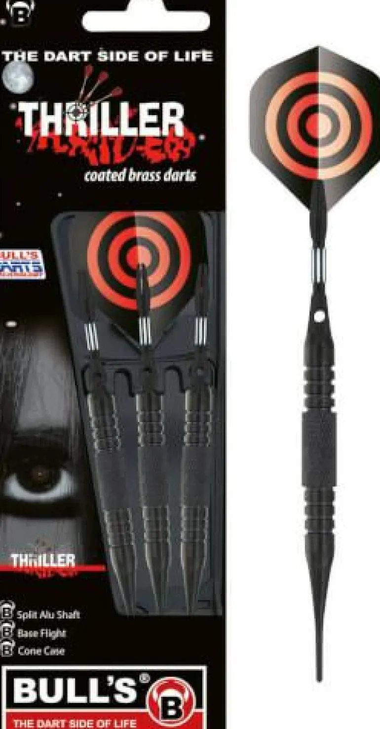BULL'S® 3 Softdart Thriller Bl./Brass 18 g