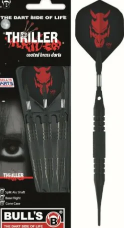 BULL'S® 3 Softdarts Thriller Bl. Brass 16 g