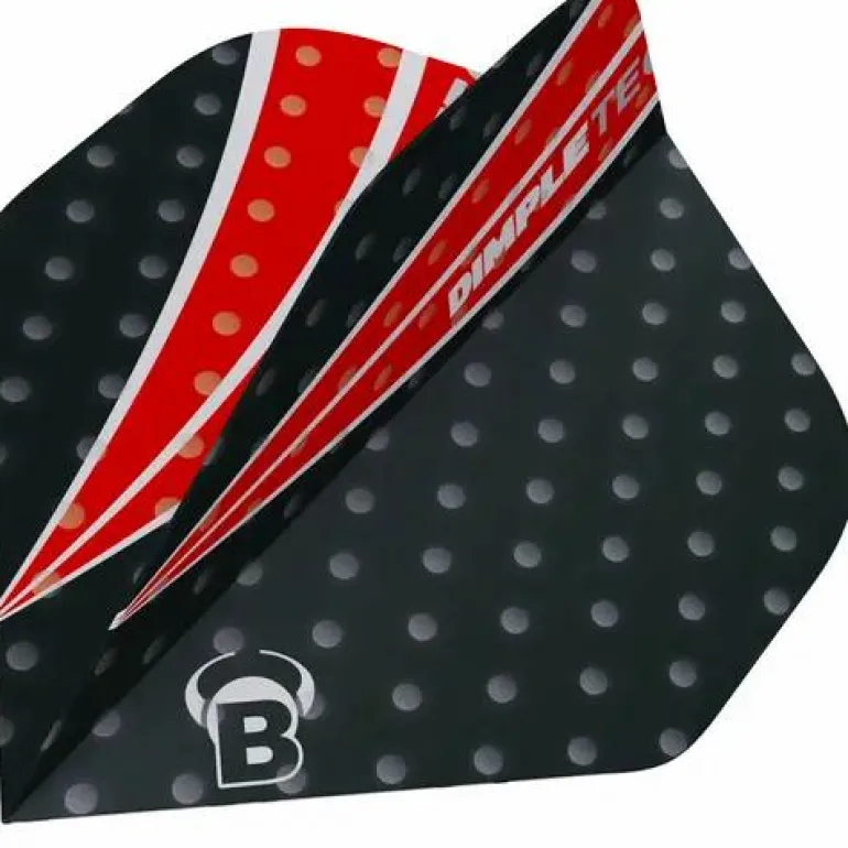 BULL'S® Dimpletec Black Flights