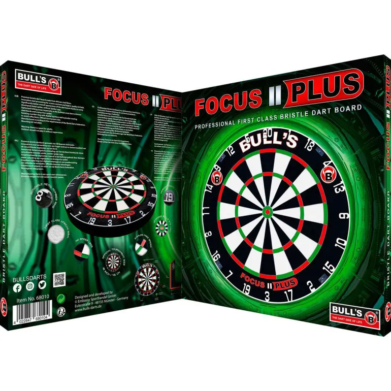 BULL'S® Focus II Plus Dart Board