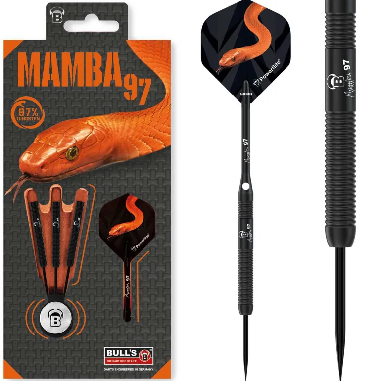 BULL'S® Mamba 97 M1 Steel Dart 21g