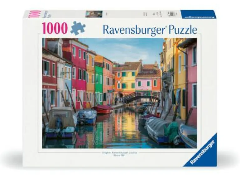 Burano In Italien - Puzzle 1000 Teile