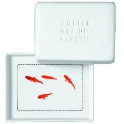 Butterdose „Butter bei die Fische"