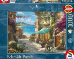 Cafe an der italienischen Riviera - Puzzle 1000 Te