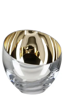 CANDY/Teelichthalter,Glas,champagne r/H.11,D.11cm