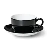 Cappuccino Obertasse 0,30 l Schwarz Solid Color