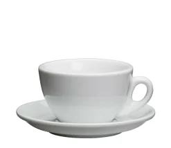 Cappuccinotasse Roma weiß