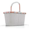 Carrybag frame twist sky rose Einkaufskorb