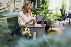 Carrybag frame twist sky rose Einkaufskorb