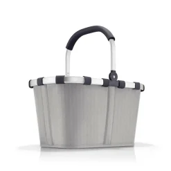 Carrybag Herringbone Grey Einkaufskorb