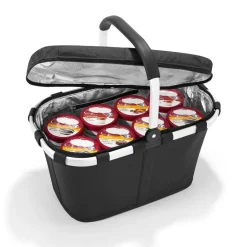 Carrybag iso black Einkaufskorb Thermo