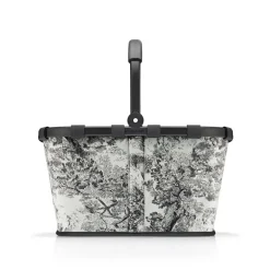 Carrybag jacquard grey Einkaufskorb