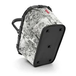 Carrybag jacquard grey Einkaufskorb