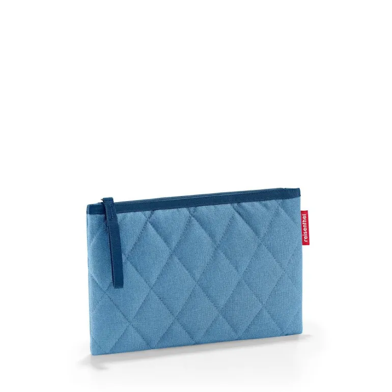 Case 1 rhombus blue Kosmetiktasche